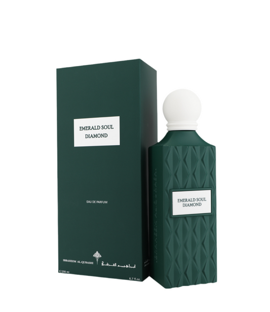 Emerald Soul Diamond-
Cítrico y Almizclado con Toque de
Vainilla.